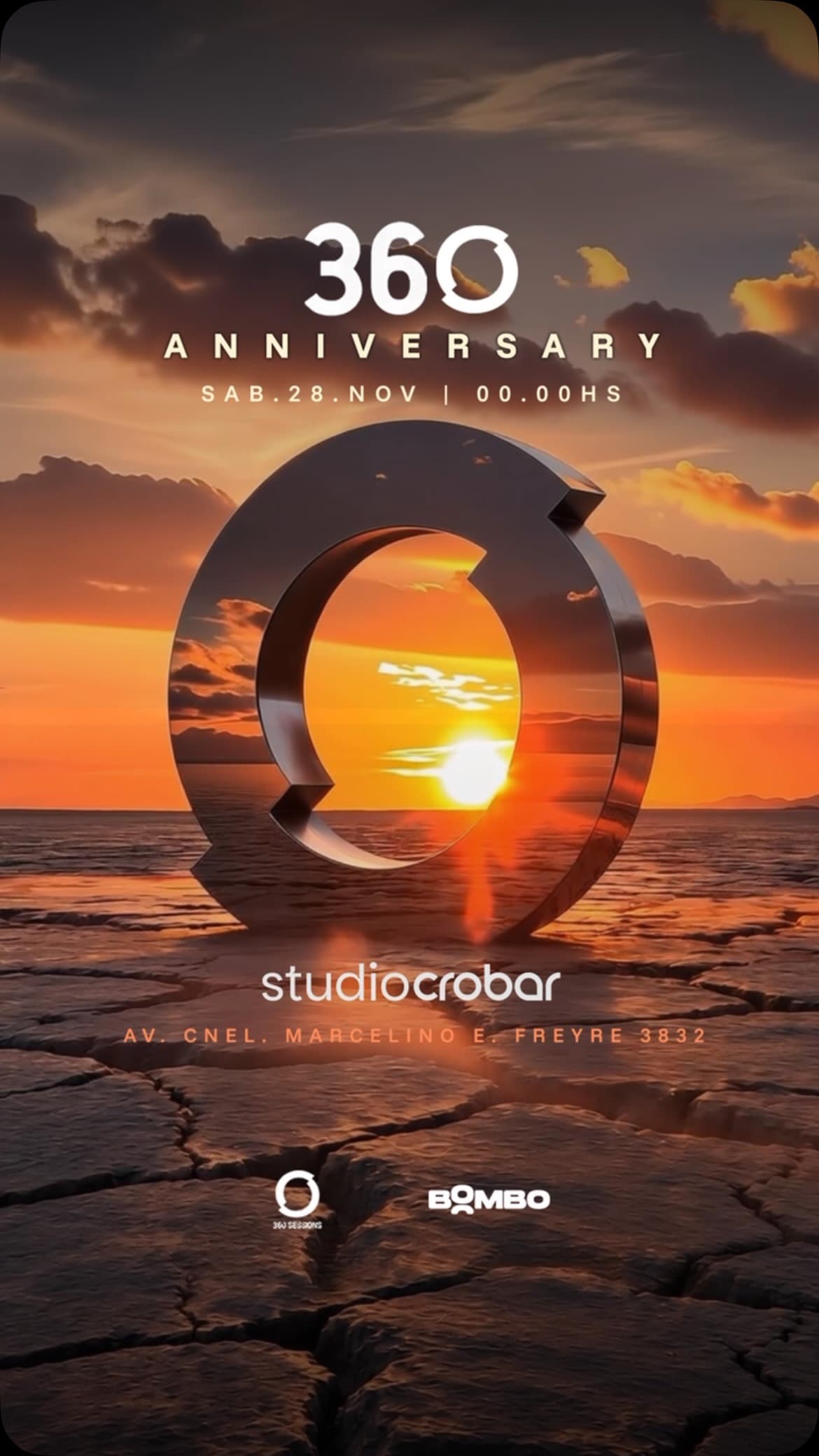 360 ANNIVERSARY X STUDIO CROBAR