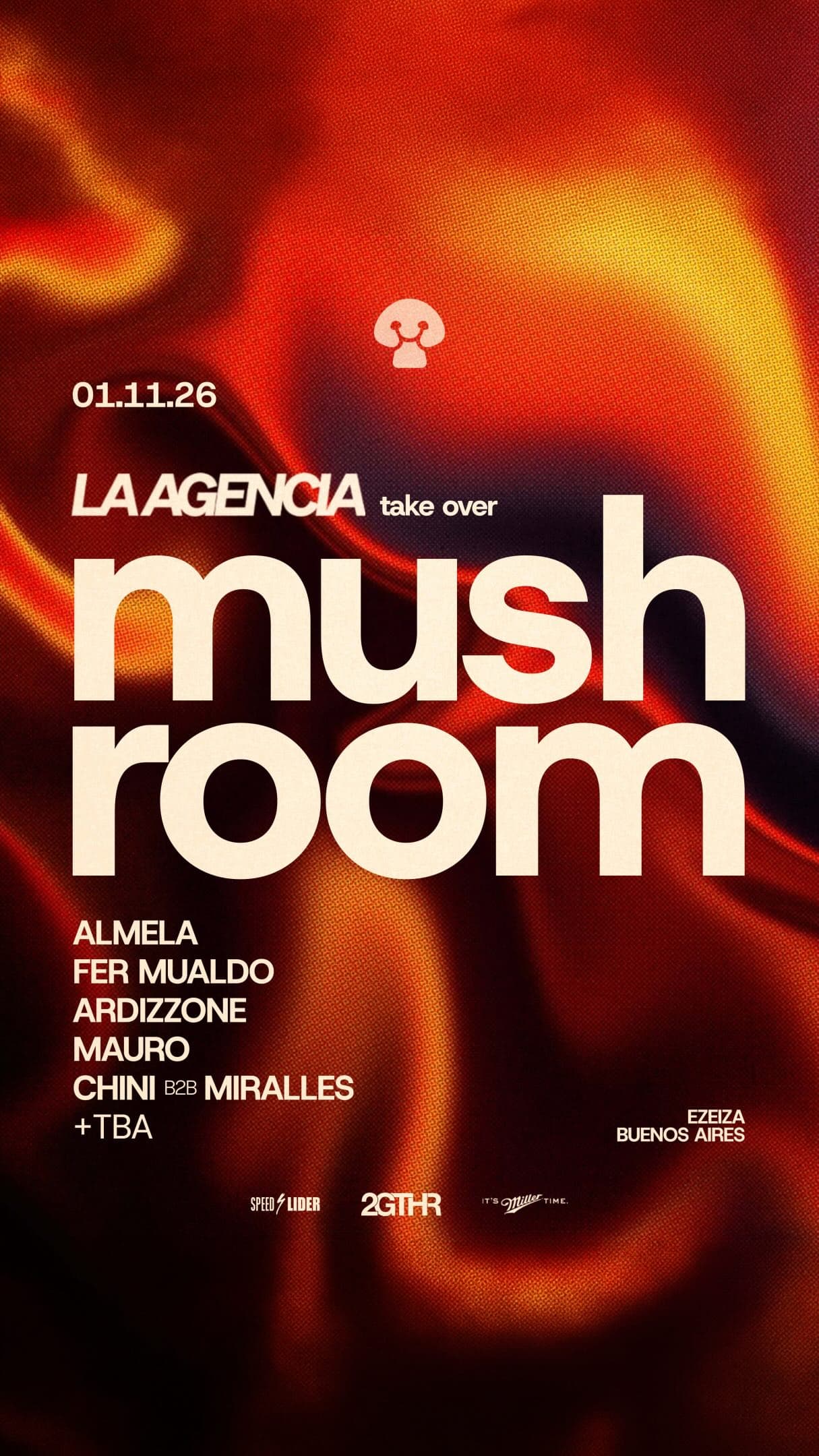 mushroom (La Agencia take over)